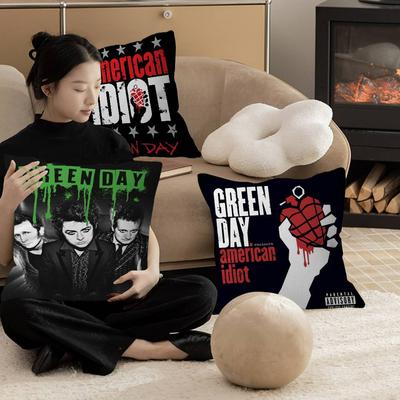 G-Green D-Day American Idiot Povlak na polštář Dekorační polštář Pohovka Domácí dekorace pouzdro povlaky na polštáře