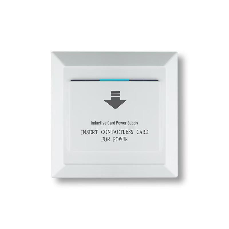 Weichuang Smart Hotel Room Card Power Switch – Low/High Frequency Inductive Power-Saving Wall Switch