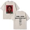 Daniel Caesar Son of Spergy Tour 2026 Graphic Vintage Washed T Shirt Men Women Fashion T-shirts Casual Cotton Harajuku T-shirts19