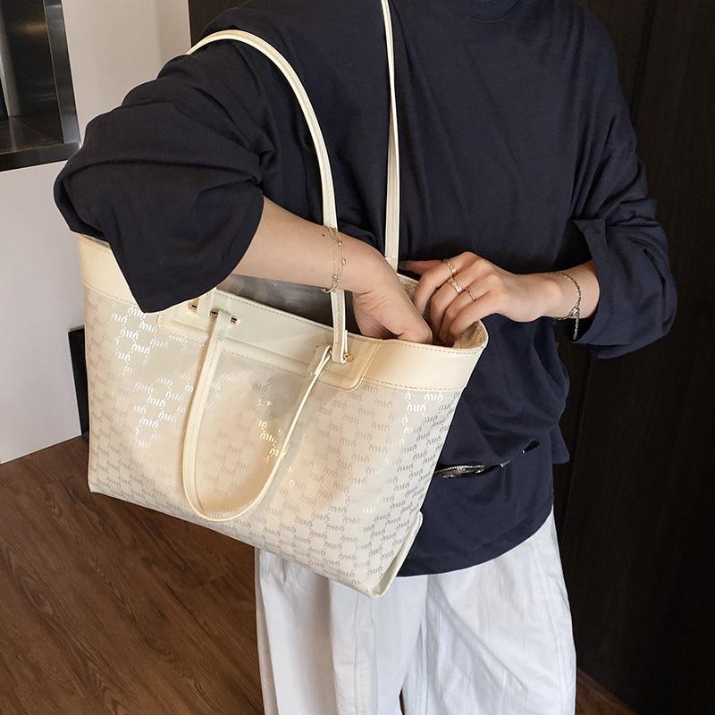 Borsa Donna Grande Capacità Borsa a Shopper da Pendolare Borsa a Mano da Donna Moda Versatile Borsa a Spalla