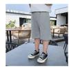 Boys Summer Solid Comfortable Shorts Kids Elastic Waist Half Sweatpants