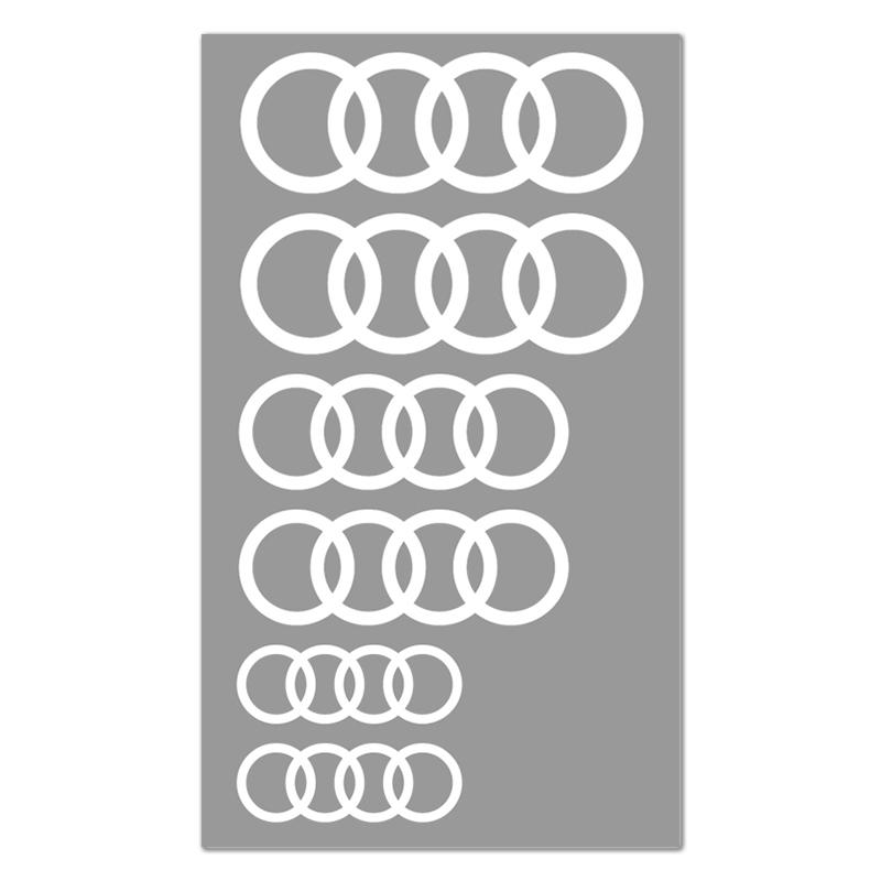 PVC Auto Bremssattel Aufkleber Hitzebeständige Decals Auto Zubehör für 30s S Line A1 A3 A4 A6 A7 Q3 Q5 Q7 RS3 RS4 RS5 S3 S4s30