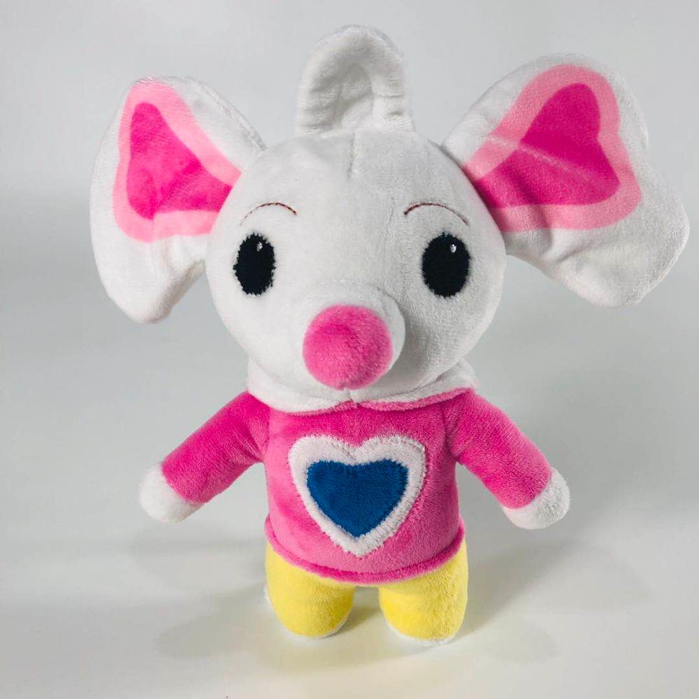 Chip und Kartoffel Plüschtier Stofftier Hund Maus Plüschfigur Baby Schlafkissen Weiche Puppe Geschenk für Fans Kinder Geburtstag