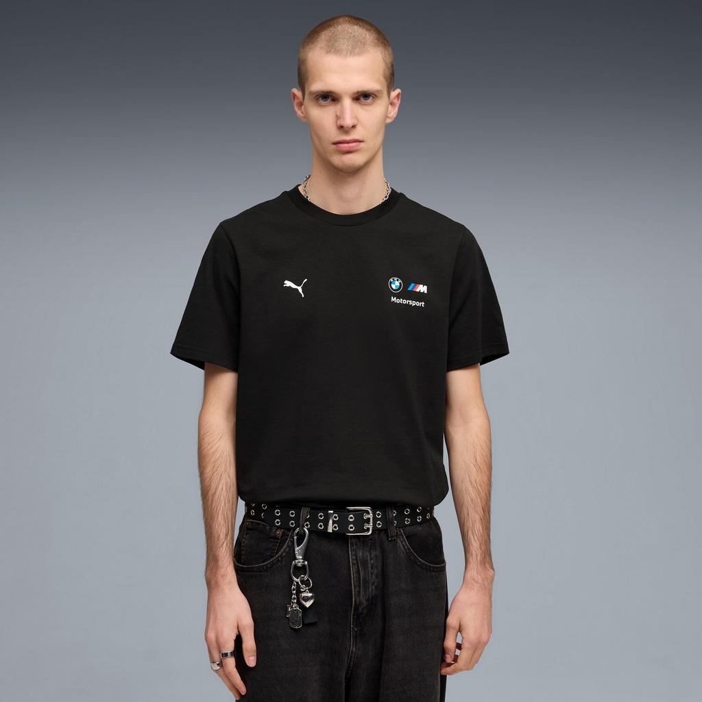 T-shirt da uomo Puma BMW MMS ESS LOGO nera 63489701 r S