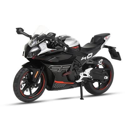 מודל סימולציה של אופנוע CFMOTO 450SR בקנה מידה 1/12, עשוי מסגסוגת יציקת מתכת, צעצוע סאונד ואור, מתנה, אוסף, קישוט