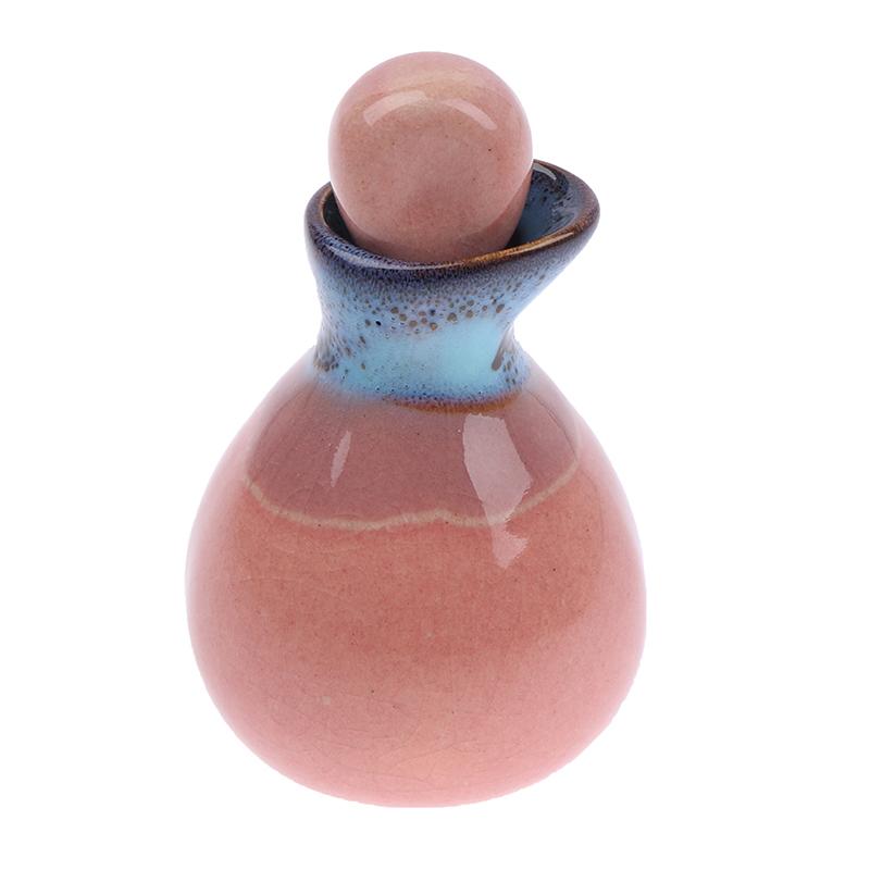 1Pc 60ml Ceramic Aromatherapy Empty Storage Container Fragrance Essential Oil Bottle