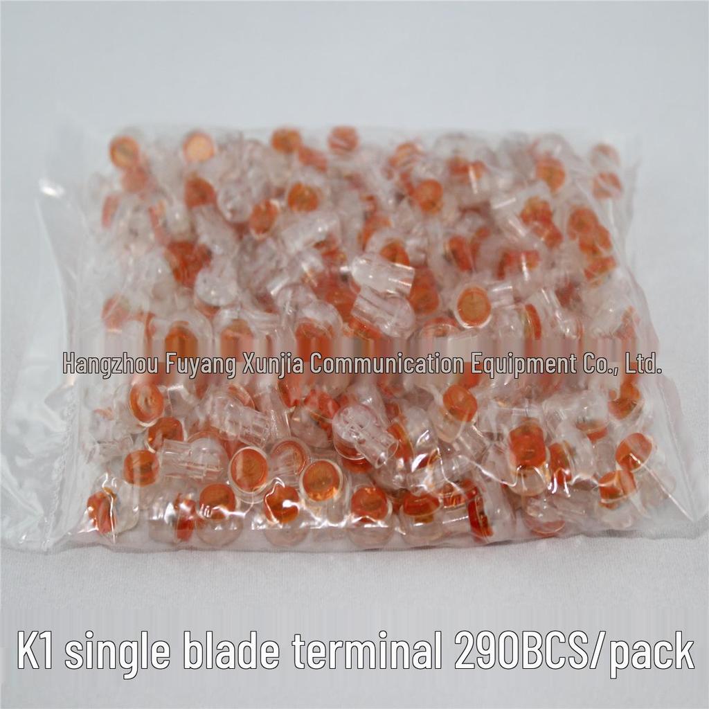 K1 Terminál UY Síťový kabel Vodotěsné Telefonní konektory, Balení 200 ks