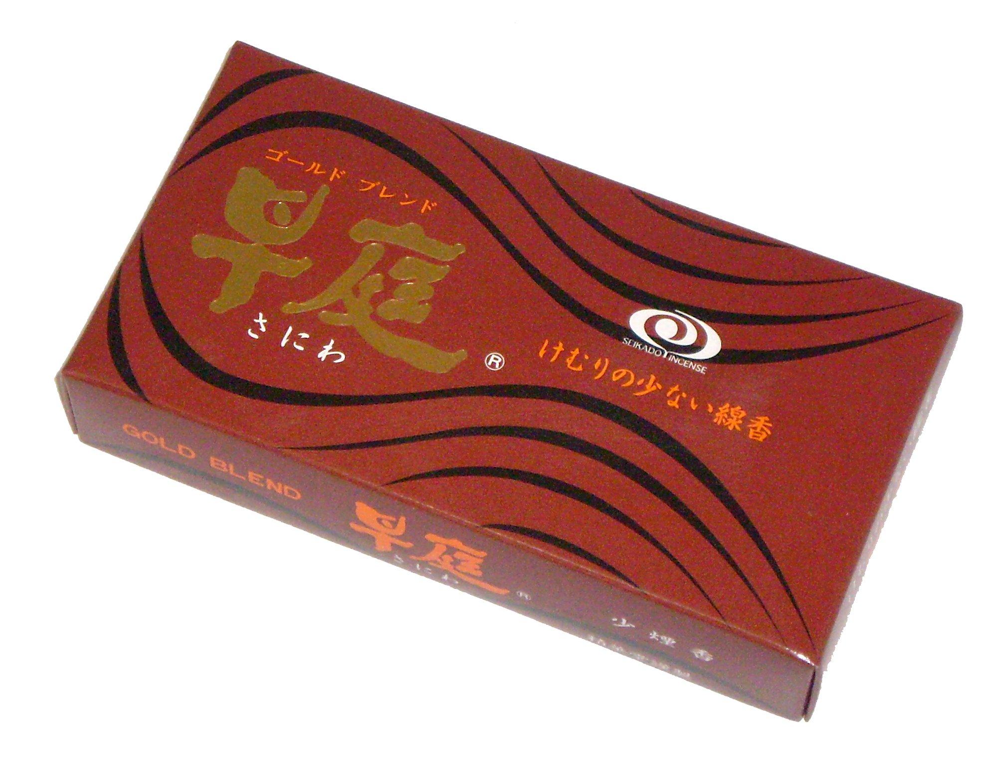 

Seikado Incense Sticks Hayaniwa Gold Blend Rose Pack чёрный