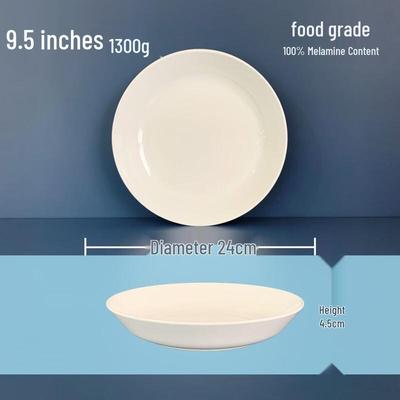 Commercial Melamine Deep Round Plate