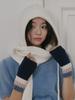 Olinkeompeulliteu Basic Scarf Balaclava (Cream)