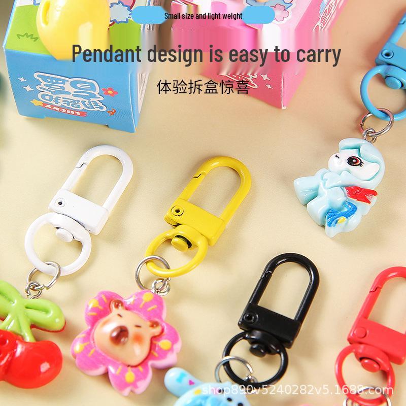 Children's Cartoon Keychain: Cute Surprise Pendant for Kindergarten & Elementary School Students - Perfect Back-to-School Gift