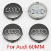 For Audi 8V4PCS 60mm 61mm 68mm 69mm 77mm Car Wheel Center Cap Hub Cover Badge For Audi A6 A3 A4 A5 A6 Q2L Q3 Q5 Q7 Q8 R8 Hubcap Accessories
