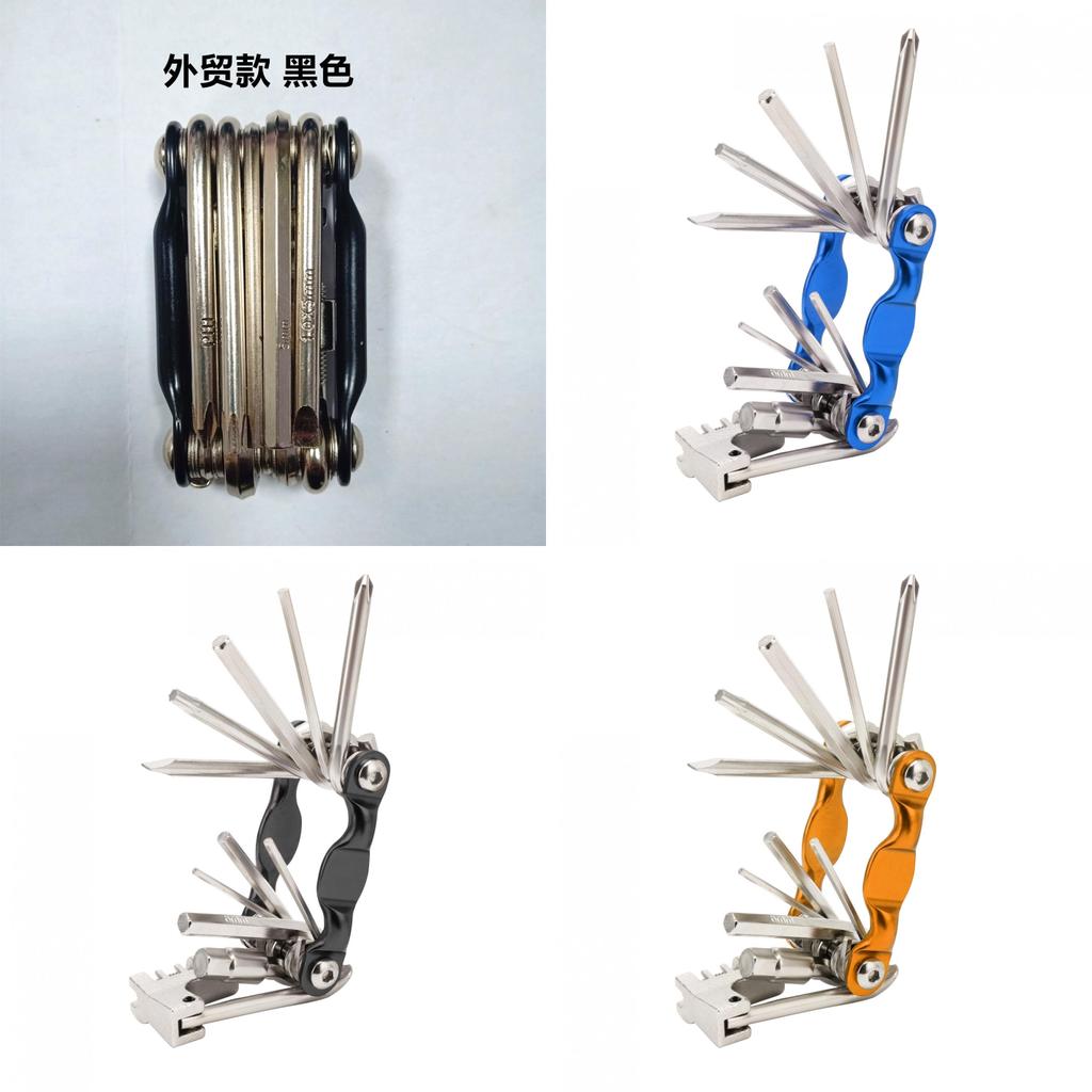 Mountainbike Reparaturwerkzeugsatz Aus Aluminiumlegierung Für Heimwartung Und Trail-Nutzung