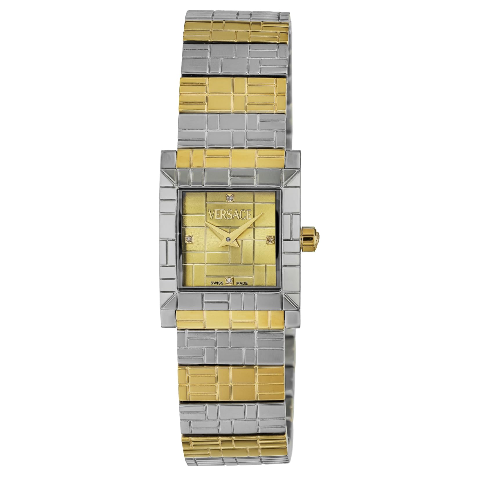 

Versace Mosaic Watch VE9B00424 Gold x Silver [Versace] Women s [Used]