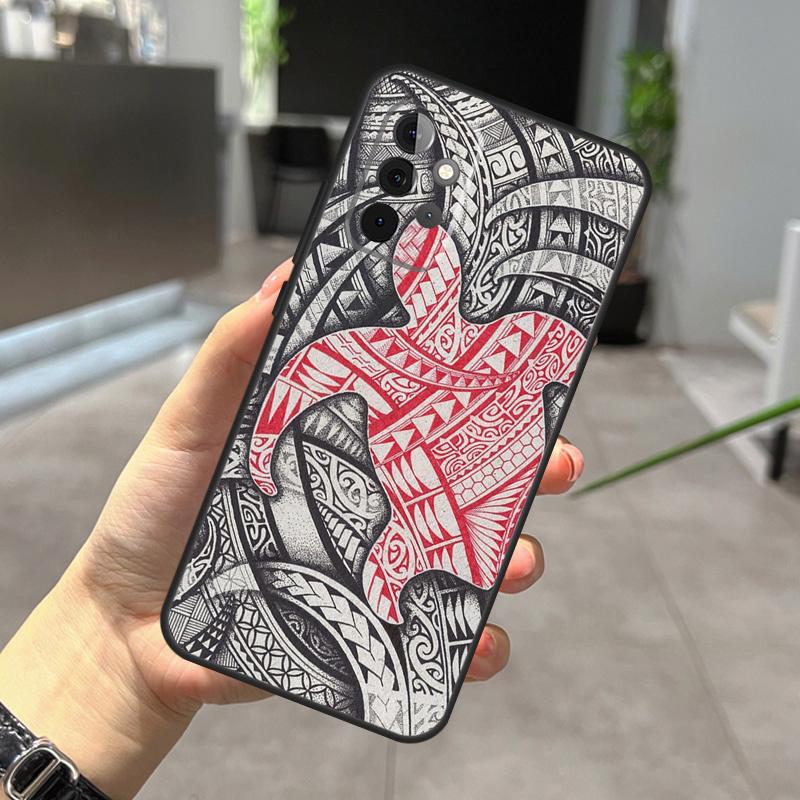 Traditional Hawaiian Island Tattoo Case For Samsung Galaxy A22 A32 A52 A15 A16 A05 A26 A36 A56 A53 A33 A13 A34 A54 A14 A35 A55
