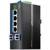 Huigu Industrial POE Fiber Optic Transceiver Switch HG800 Series