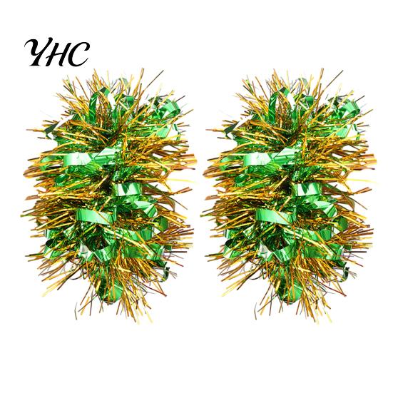 Long-lasting Tinsel Bracelet 1 Pair Colorful Elastic Band Adults Kids Universal Children's Day Rubber Kindergarten Dance Performance Prop Sports Meet