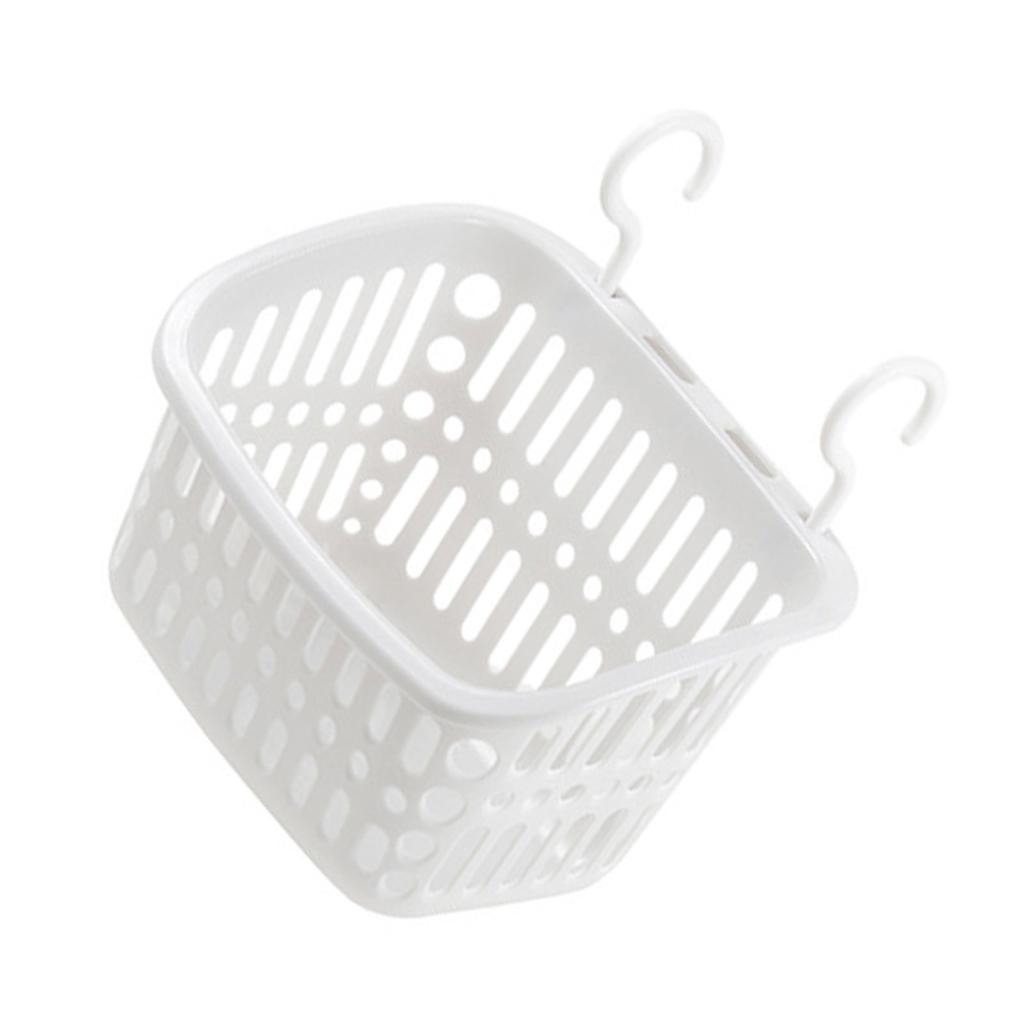 Hangende Plastic Opbergmand Badkamer Keuken Douche Slaapzaal Wandmontage Opbergorganizer