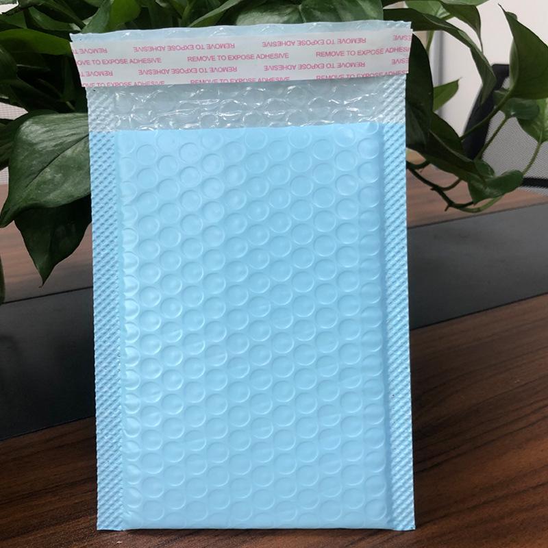 Colored Self-Adhesive Bubble Mailer - Shockproof Matte Co-Extruded Packaging for Clothing