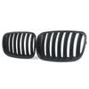 For BMW X5 E70 X6 E71 2007-2013 ABS Car Grille Front Kidney Grill Single Line Matte Black 51137157687 51137157688 51137185223