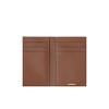 Burberry Checkered Folding Three-fold Wallet  Made of Environmentally Friendly Canvas and Leather  Women's Style  Brown