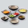 Japanese Melamine Hot Pot Sauce Dish with Two or Three Compartments for Seasoning and Snacks
