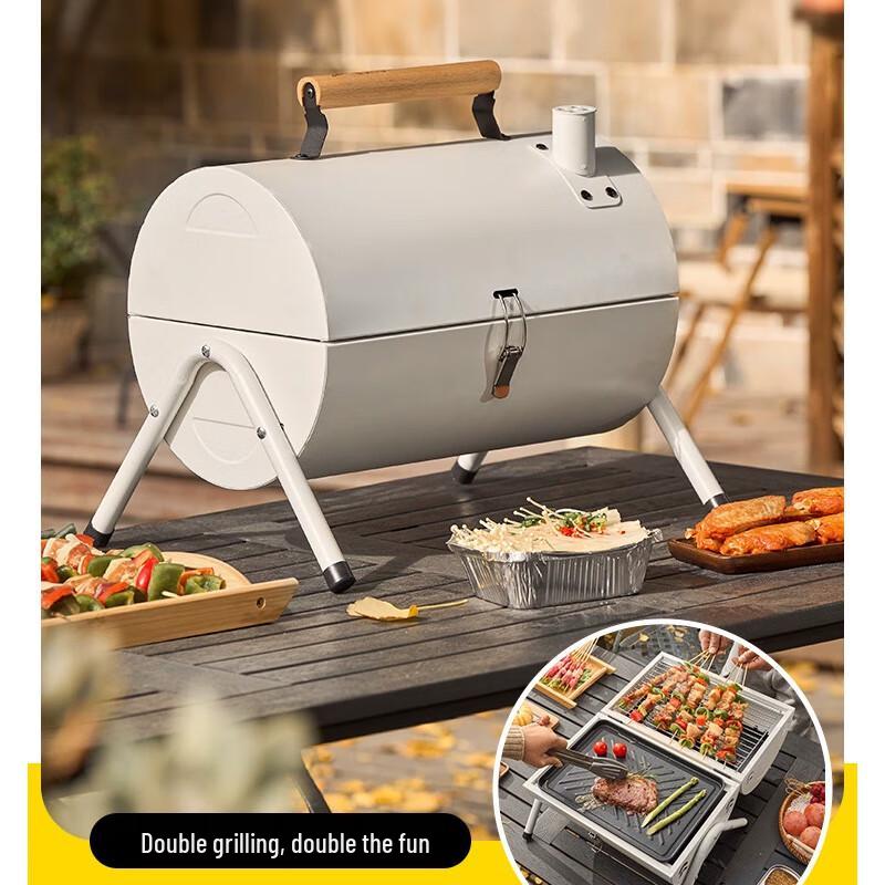 Outdoor Holzkohle Grill und Feuerstelle