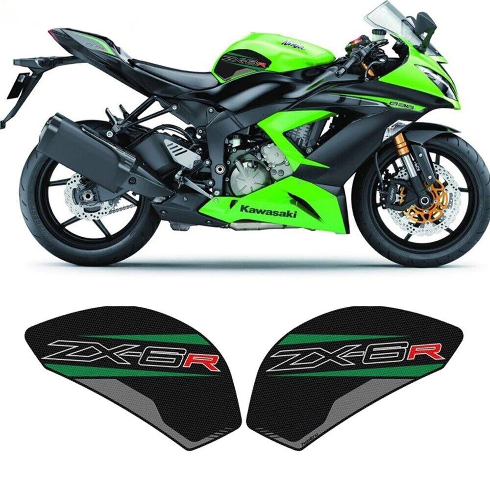 

Накладки на бак для Kawasaki ninja ZX-6R ZX6R 636, защитные наклейки на колени, наклейки