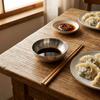 Round Sushi Dipping Bowls Corrosion-Resistant Salad Dressing Plates  Ketchup