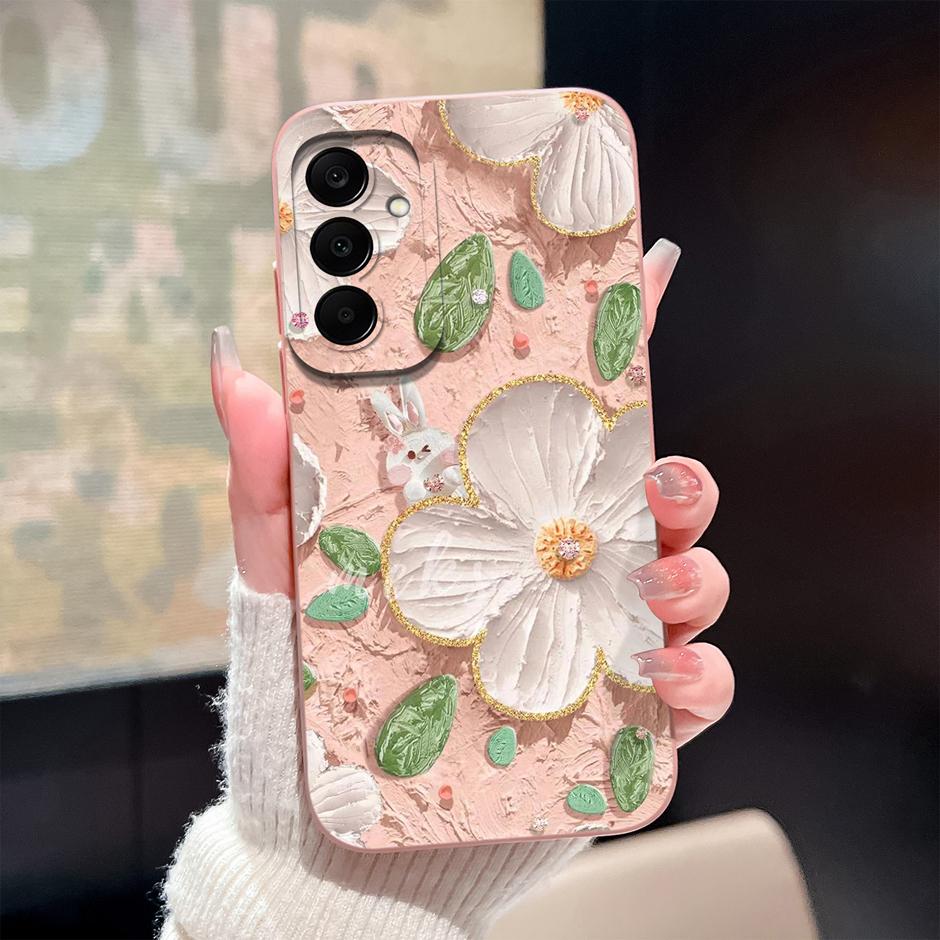 Custodia Per Samsung Galaxy A17 M17 4G 5G Gatto Cartone Animato Carino Copertura Protettiva Morbida in Silicone Per SamsungA17 M17 Fundas GalaxyM17 Coque