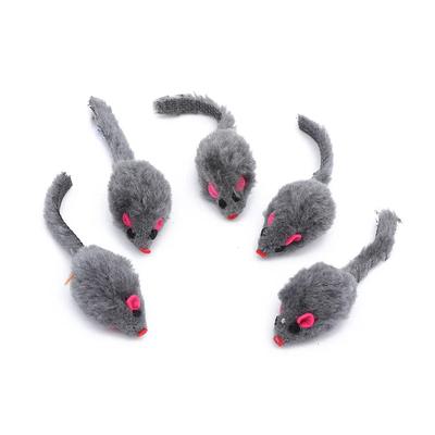 10Pcs Plush Catmint Simulation Mouse Cat Pet Teasing Interactive Toy for Kitten Gifts Supplies Toy for Kitten Gifts Supplies