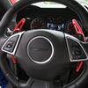 Red Steering Wheel Shift Paddle Shifter Extension Trim  For Chevrolet Camaro 17+