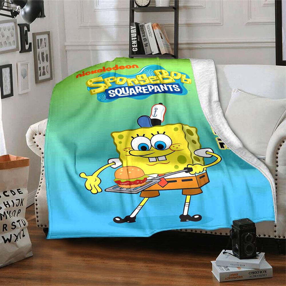 Custom 1pc Bubbles Friends Adventure Blanket, Soft And Comfortable Blanket, Casual Warm, Camping Travel Blanket, Birthday Gift Q913169