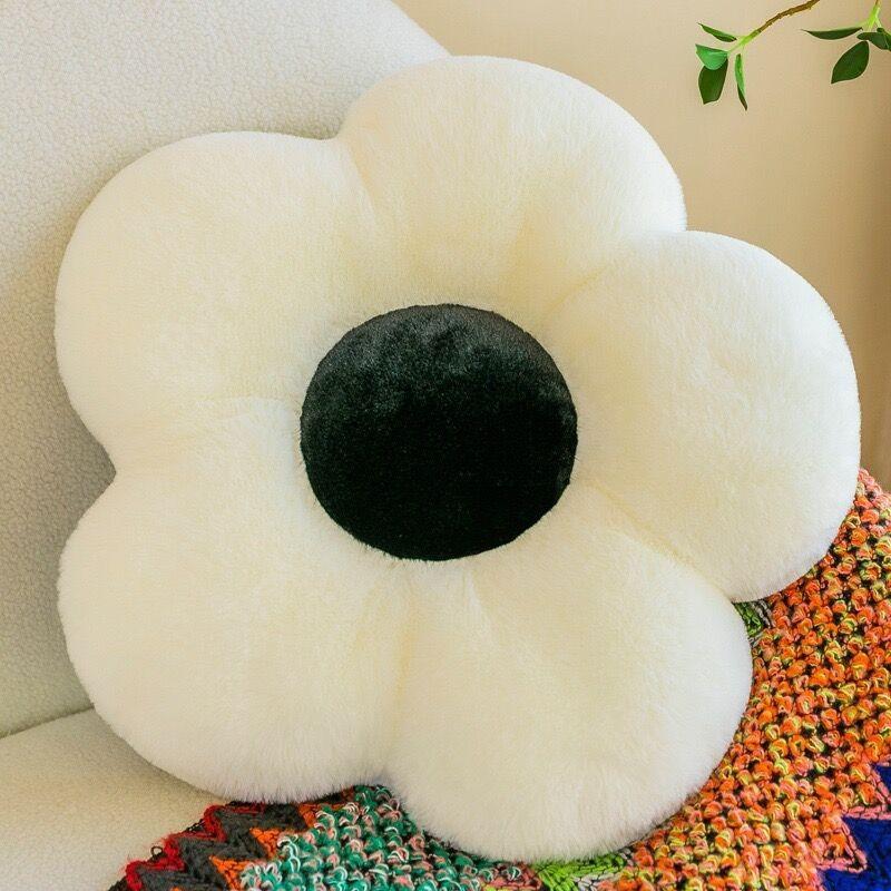 Flower Sitting Fart Pad Office Seat Cushion Super Soft Cute Daisy Floor Bay Window Tatami Mat