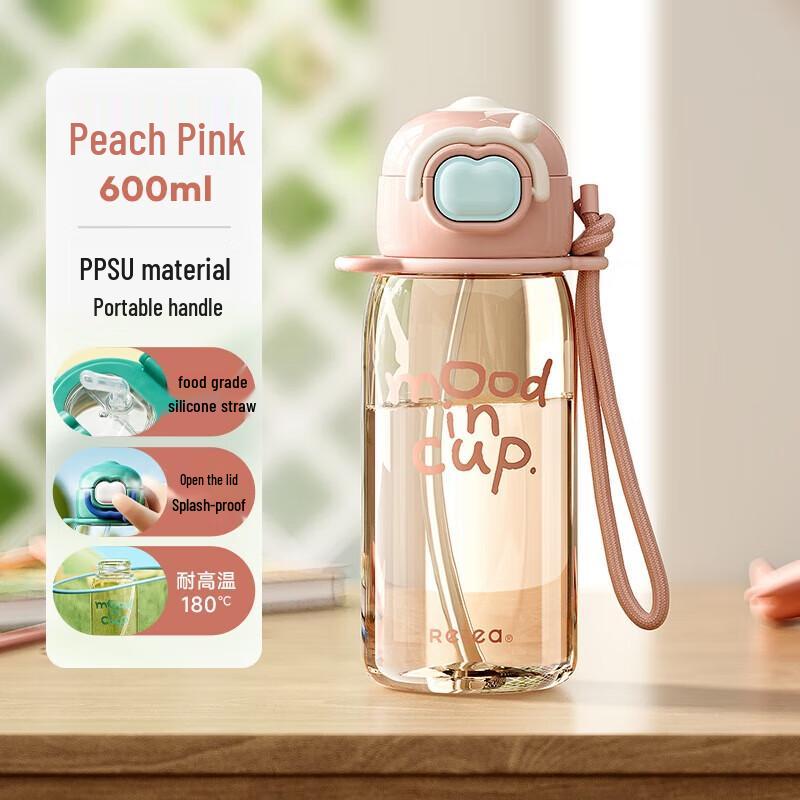 RELEA Children s 316L Stainless Steel Straw Water Bottle