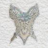 Hand Beaded Patches Sew On Patches 3D Costumes Appliques Patches Decorative Patches for Clothes Dress Decoration