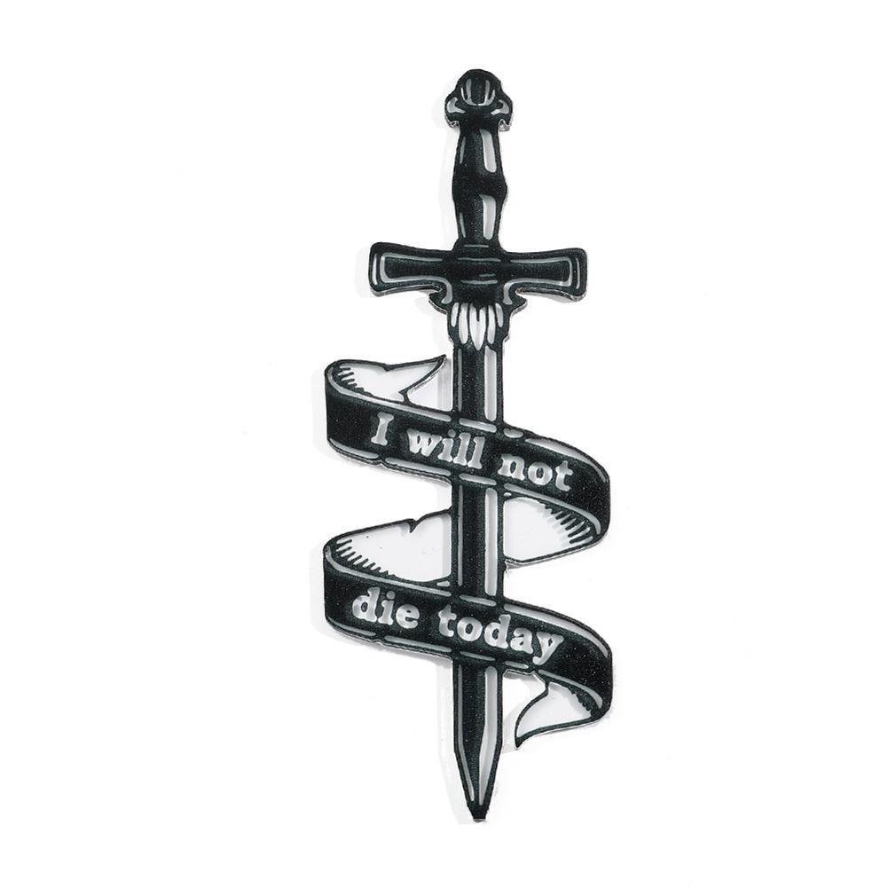 Anime Black Dragon Bookmarks Collection Gift for Book Lovers Acrylic Book Mark for Men Women Teacher Friend Kid Marker Reading