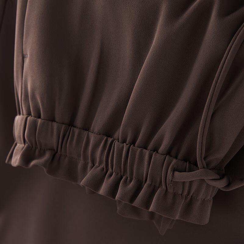 PEACEBIRD Women's Spring Drawstring Drape Casual Pants