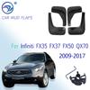 Mudflaps For Infiniti FX35 FX37 FX50 QX70 2009 - 2017 Mud Flaps Splash Guards Mudguards Front Rear 2011 2012 2012 2014 2015 2016