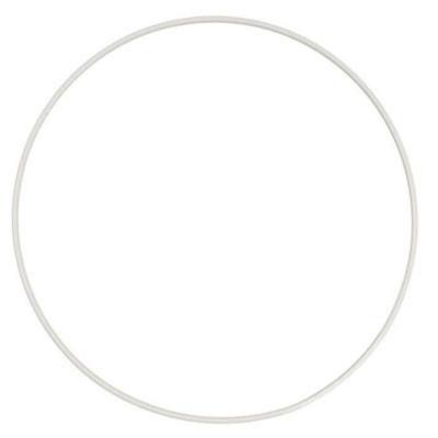Graine Créative - Rilsan Circle Lampshade Frame Diameter 40 Cm White