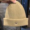 Knitted Hat for Women, Warm In Autumn and Winter, Thick Pullover Hat, Cute Puppy Embroidered Street Versatile Wool Hat for Men