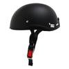 SELENEFF Motorcycle Half Ducktail One Size Fits SG Mark Matte Black Helmet, Helmet, Unisex, All, Certified,