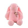Adorable Long-Eared Rabbit Plush Toy with Bow - Children's Gift & Home Decoration