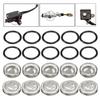 1Pcs Dirt Gasket Brake Pump Oil Mirror Brake Master Cylinder Motorcycle Parts