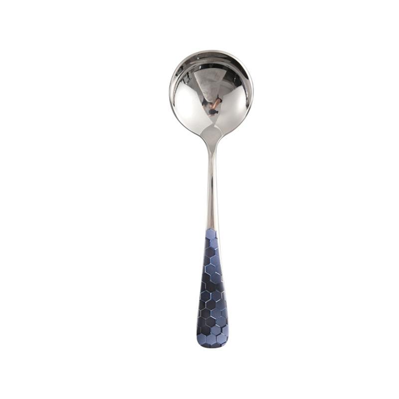 15cm Stainless Steel Long Handle Spoons Kitchen Cooking Utensil Tool Thickened Strong Soup Spoon Teaspoon For Kitchen Tableware