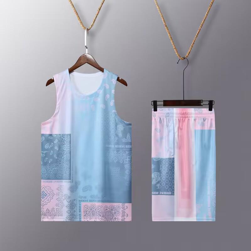 Youth and Adult Basketball Training Vest Set - Sport Jersey and Uniform