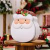 Christmas Candy Box Cookie Tins Storage Tins Metal Nesting Containers Small Candy Storage Containers with Lids for Xmas Supplies