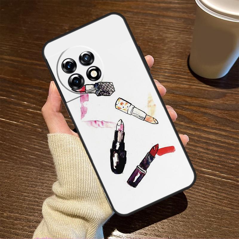 

Чехол для телефона в виде губной помады Love Fashion для OnePlus Nord CE 3 Lite 2 2T N10 N20 N30 N100 N200 8T 9R 10R 10T 9 10 Pro 11 OnePlus Nord CE 2