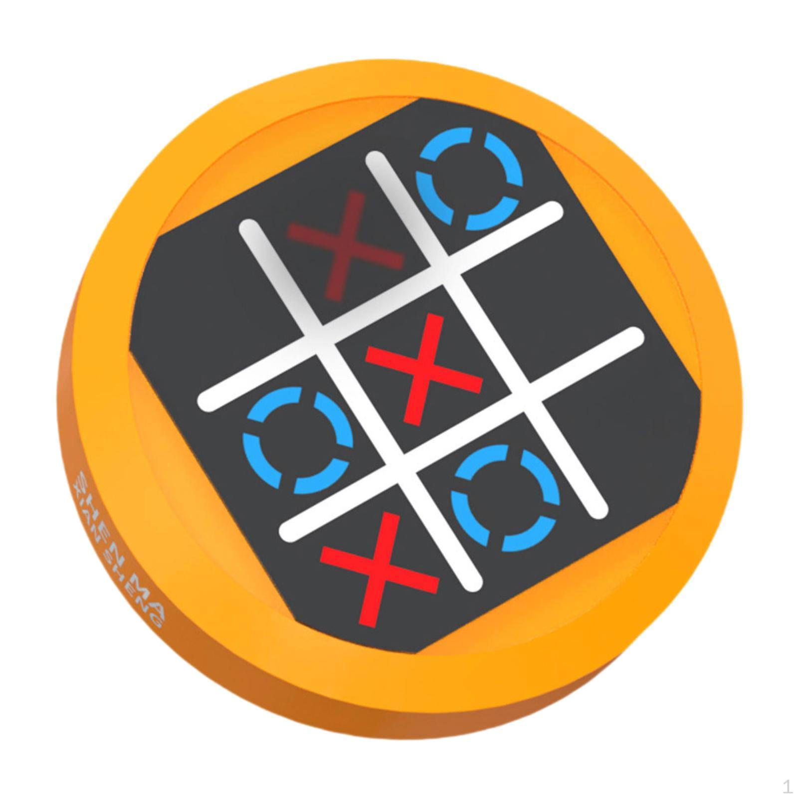 

TAC Toe Bolt Game Board Entertainment Strategy Brain Puzzle Console для оранжевый