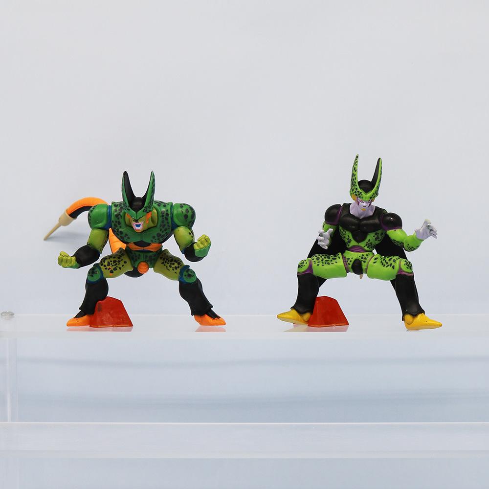 7pcs/set Drogan Boll Z Cell Family Figure Cell Pvc Action Figures Collection Model Toys For Children Gifts